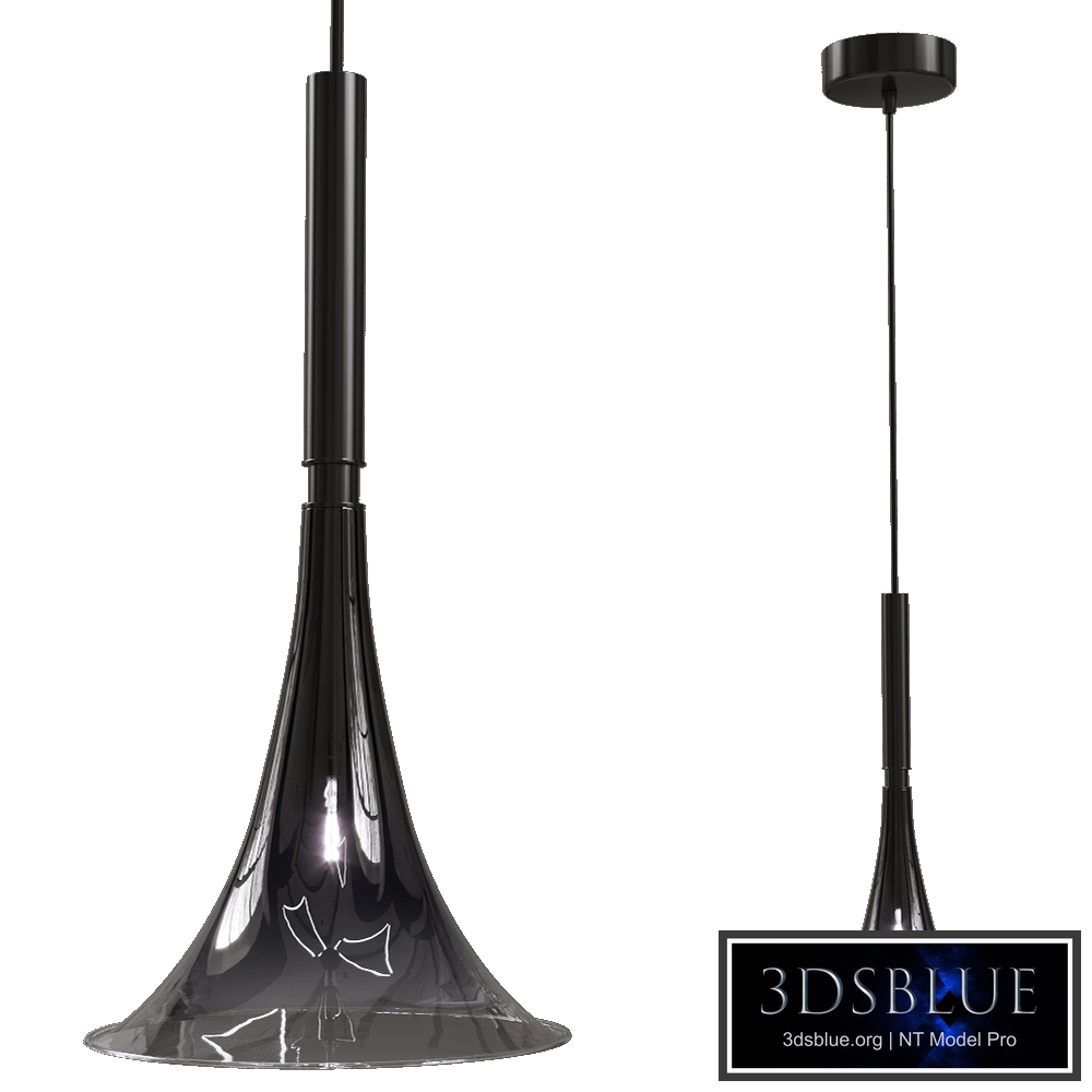 Pendant lamp Baffo 2